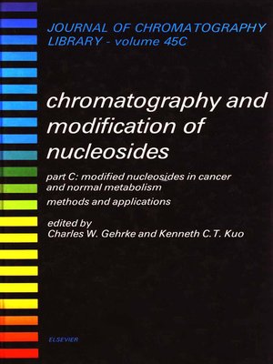 cover image of Modified Nucleosides in Cancer and Normal Metabolism--Methods and Applications